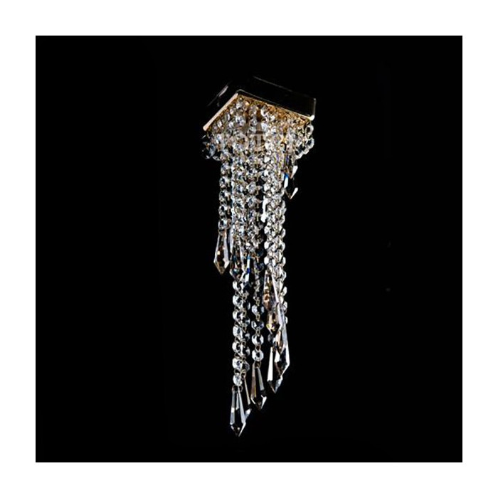Точечный светильник Totci 401-0415-Cr, цвет хром, с хрусталём Asfour — Купить по низкой цене в интернет-магазине