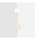Светильник настенный (бра) Wishnya Suprematic Lanta, латунь и белый мрамор — Купить по низкой цене в интернет-магазине