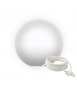 Настольный светильник шар 20 см Moonball D20 белый