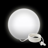Напольный светильник шар 30 см Moonball F30 белый