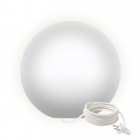 Напольный светильник шар 40 см Moonball F40 белый