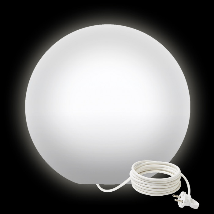 Напольный светильник шар 50 см Moonball F50 белый