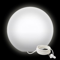 Напольный светильник шар 50 см Moonball F50 белый
