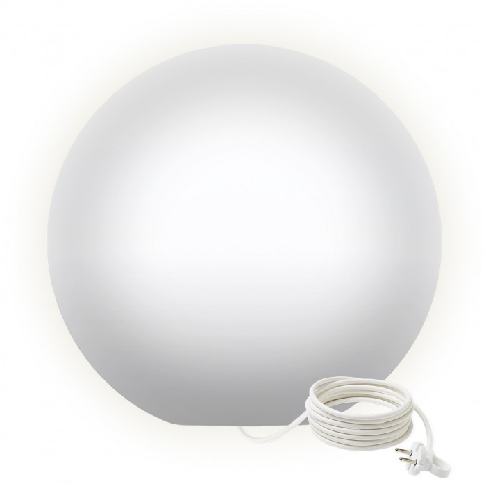 Напольный светильник шар 60 см Moonball F60 белый
