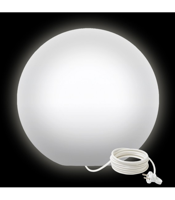 Напольный светильник шар 60 см Moonball F60 белый