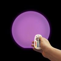 Напольный светильник Moonball F20, световой шар 20 см., разноцветный RGB