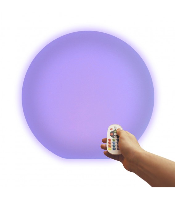 Настольный светильник шар 50 см Moonball D50 многоцветный RGB