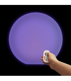 Настольный светильник шар 50 см Moonball D50 многоцветный RGB