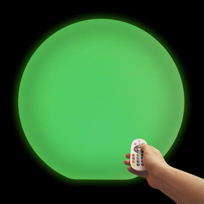 Напольный светильник шар 60 см Moonball F60 многоцветный RGB