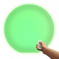 Напольный светильник шар 80 см Moonball F80 многоцветный RGB