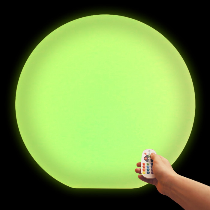 Напольный светильник шар 100 см Moonball F100 многоцветный RGB