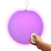 Подвесной светильник Moonball P30, световой шар 30 см., разноцветный RGB