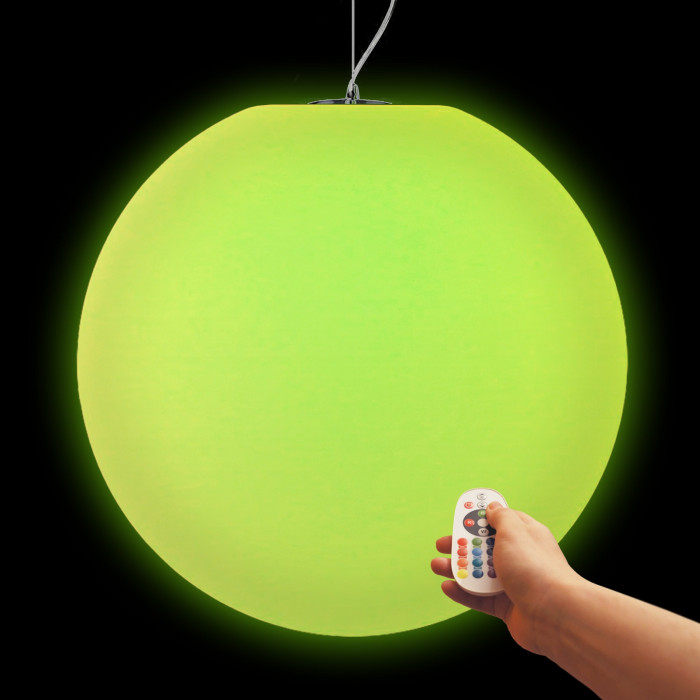 Подвесной светильник шар 50 см Moonball P50 многоцветный RGB