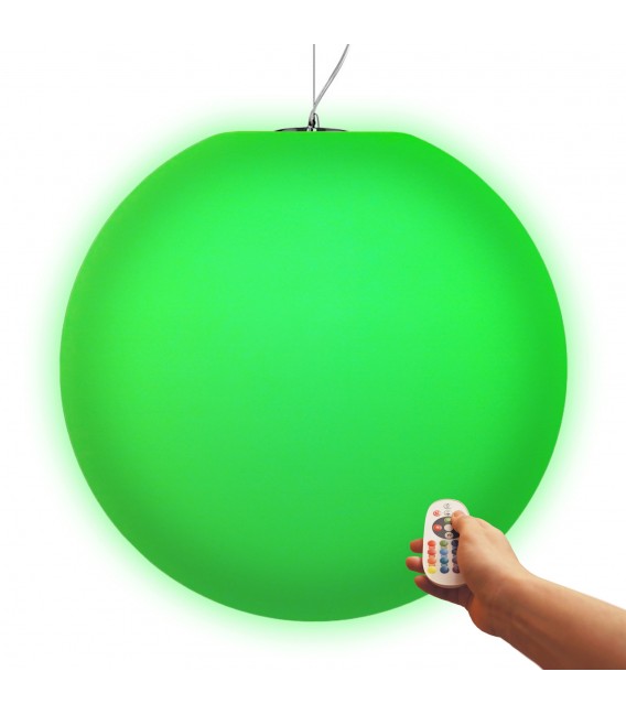 Подвесной светильник шар 60 см Moonball P60 многоцветный RGB