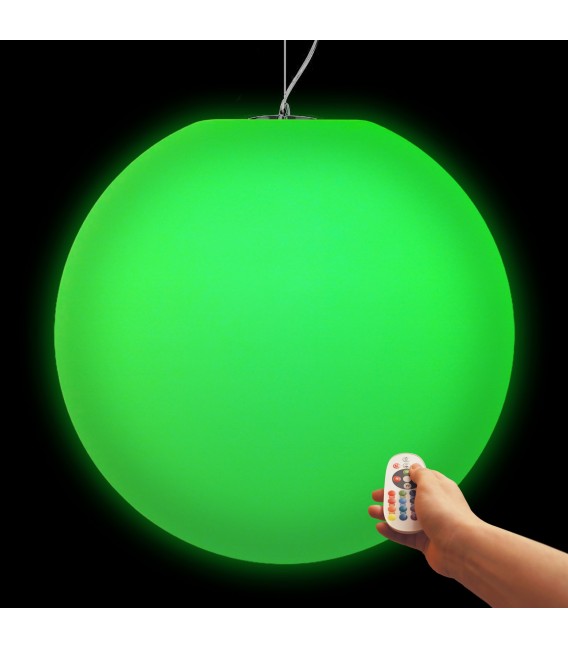 Подвесной светильник шар 60 см Moonball P60 многоцветный RGB