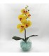 Светильник-цветы LED Provocation (5 жёлтых орхидей с жёлтой подсветкой)