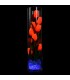 Светильник-цветы LED Spirit (9 оранжевых тюльпанов с синей подсветкой)
