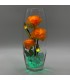 Ночник "Светодиодные цветы" LED Harmony, 5 жёлтых роз с зелёной подсветкой — Купить по низкой цене в интернет-магазине
