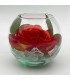 Ночник "Светодиодные цветы" LED Secret, красная роза с зелёной подсветкой — Купить по низкой цене в интернет-магазине