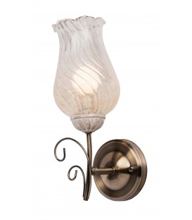 Настенный светильник (бра) Silver Light Munich 509.43.1, бронза/белая патина — Купить по низкой цене в интернет-магазине