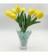 Ночник "Светодиодные цветы" LED Joy, 9 жёлтых тюльпанов с синей подсветкой — Купить по низкой цене в интернет-магазине