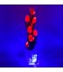 Светильник-цветы LED Spirit (9 красных тюльпанов с синей подсветкой)