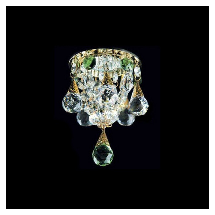 Точечный светильник Totci 607-00-61-Cr, цвет хром, с хрусталём Asfour — Купить по низкой цене в интернет-магазине