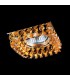 Точечный светильник Totci 609-20-00-G, цвет золото, с хрусталём Asfour — Купить по низкой цене в интернет-магазине