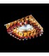 Точечный светильник Totci 609-30-20-Cr, цвет хром, с хрусталём Asfour — Купить по низкой цене в интернет-магазине