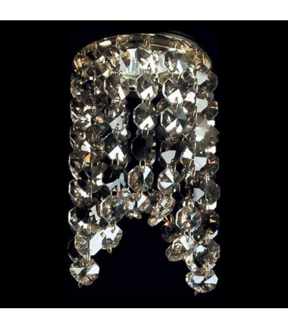 Точечный светильник Totci 620-111210-Br, цвет бронза, с хрусталём Asfour — Купить по низкой цене в интернет-магазине