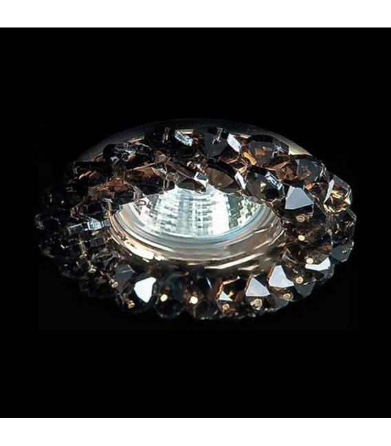 Точечный светильник Totci 30162-Cr, цвет хром, с хрусталём Asfour — Купить по низкой цене в интернет-магазине
