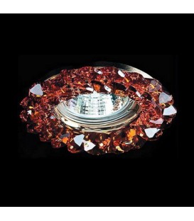Точечный светильник Totci 30164-Cr, цвет хром, с хрусталём Asfour — Купить по низкой цене в интернет-магазине