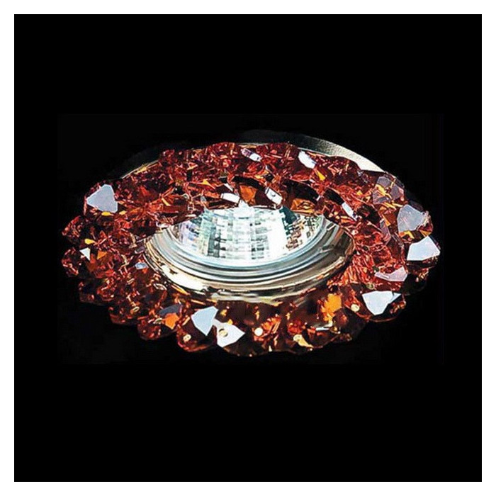 Точечный светильник Totci 30164-Br, цвет бронза, с хрусталём Asfour — Купить по низкой цене в интернет-магазине