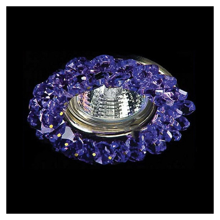 Точечный светильник Totci 30165-Cr, цвет хром, с хрусталём Asfour — Купить по низкой цене в интернет-магазине