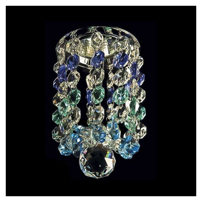 Точечный светильник Totci 30210-Cr, цвет хром, с хрусталём Asfour — Купить по низкой цене в интернет-магазине