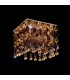 Точечный светильник Totci 625-2021-G, цвет золото, с хрусталём Asfour — Купить по низкой цене в интернет-магазине