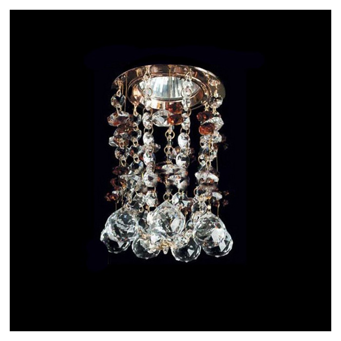 Точечный светильник Totci 626-21-Cr, цвет хром, с хрусталём Asfour — Купить по низкой цене в интернет-магазине