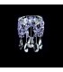 Точечный светильник Totci 629-40-Cr, цвет хром, с хрусталём Asfour — Купить по низкой цене в интернет-магазине