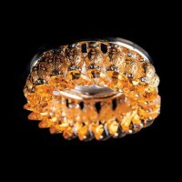 Точечный светильник Totci 635-20-Br, цвет бронза, с хрусталём Asfour