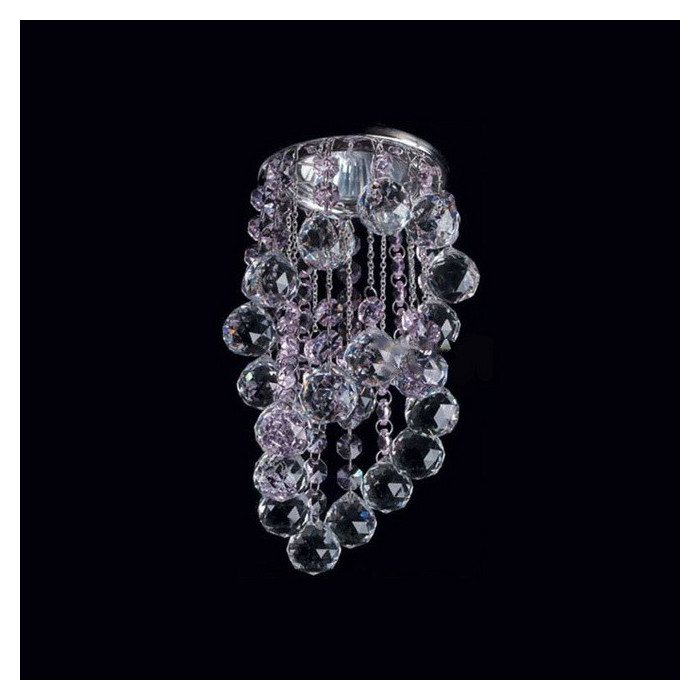 Точечный светильник Totci 651-30-Cr, цвет хром, с хрусталём Asfour — Купить по низкой цене в интернет-магазине