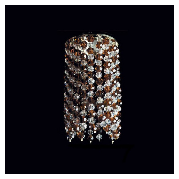 Точечный светильник Totci 654-21-Cr, цвет хром, с хрусталём Asfour — Купить по низкой цене в интернет-магазине