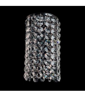Встраиваемый точечный светильник с хрусталём Totci Mon Amour 1005-Cr хром