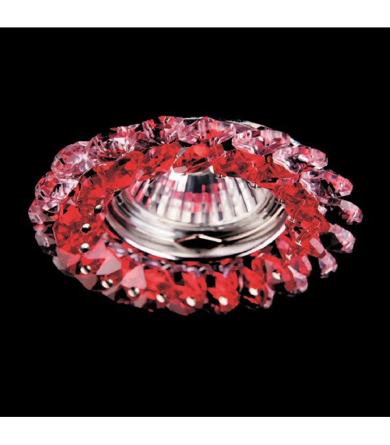 Точечный светильник Totci 16-3031-Cr, цвет хром, с хрусталём Asfour — Купить по низкой цене в интернет-магазине