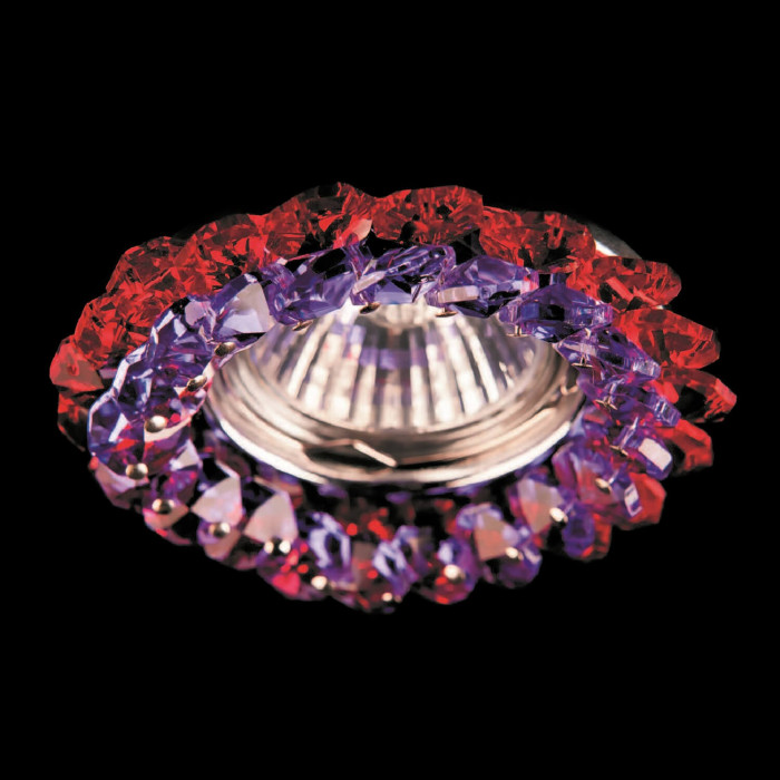 Точечный светильник Totci 16-4131-Cr, цвет хром, с хрусталём Asfour — Купить по низкой цене в интернет-магазине