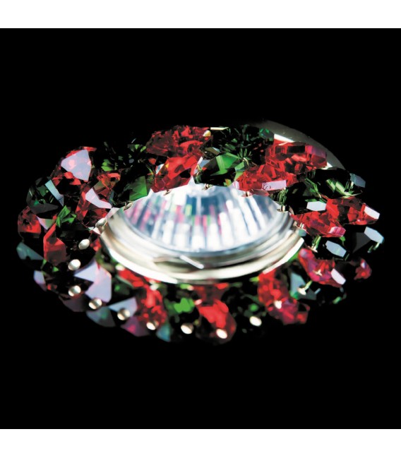 Точечный светильник Totci 16-6131-Cr, цвет хром, с хрусталём Asfour — Купить по низкой цене в интернет-магазине