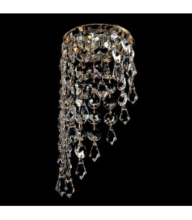 Точечный светильник Totci Mon Amour 1206-G, цвет золото, с хрусталём Asfour — Купить по низкой цене в интернет-магазине