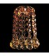 Точечный светильник с хрусталём Totci 41060-G золото