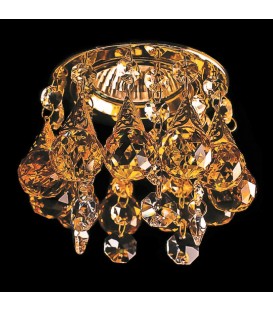 Точечный светильник Totci 41078-G, цвет золото, с хрусталём Asfour — Купить по низкой цене в интернет-магазине
