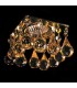 Точечный светильник Totci 41108-G, цвет золото, с хрусталём Asfour — Купить по низкой цене в интернет-магазине