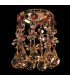 Точечный светильник Totci 41210-G, цвет золото, с хрусталём Asfour — Купить по низкой цене в интернет-магазине